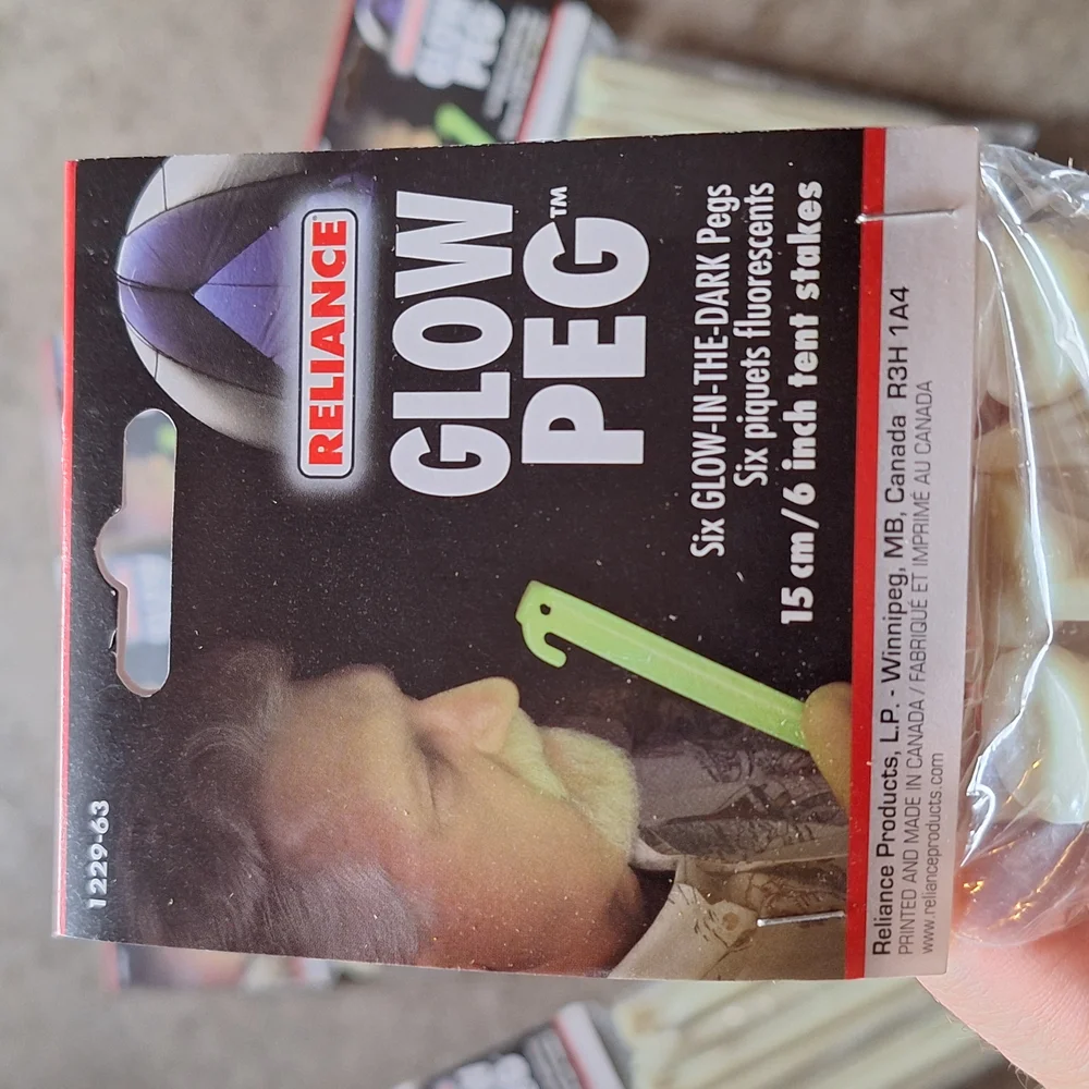 Glow in The Dark Tent Stakes